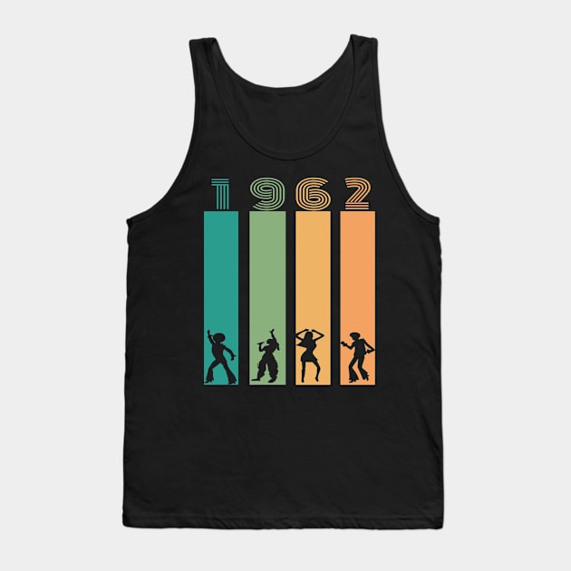 1962 Birthday Tank Top by Hunter_c4 "Click here to uncover more designs"